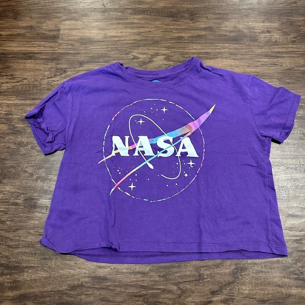 NASA Women’s Purple T-Shirt Size Medium